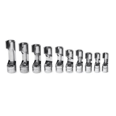 10 pc 3/8" Drive Metric 6-Point Flank Drive® Flare Nut Socket Set