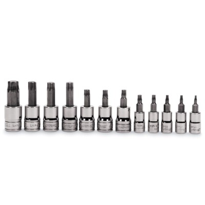  12 pc 1/4" and 3/8" Drive TORX® Socket Set