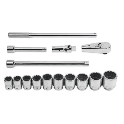 15 pc 3/4" Drive 12-Point SAE Shallow General Service Socket Set 15 pc 3/4" Drive 12-Point SAE Shallow General Service Socket Set