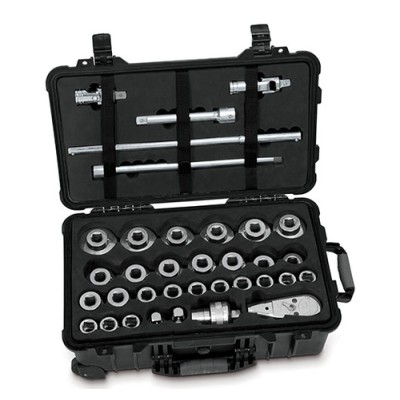 Set, General Service, 12-Point SAE (35 pc) Set, General Service, 12-Point SAE (35 pc)