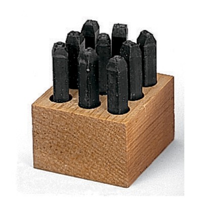 0–9 Steel Stamping Set (Blue-Point®)