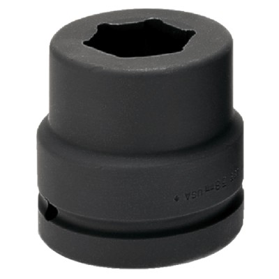 Socket, Impact, Shallow, 1-3/8", 6-Point Socket, Impact, Shallow, 1-3/8", 6-Point