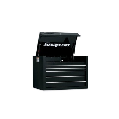 Top Chest, Classic 60, 5 Drawers, Gloss Black